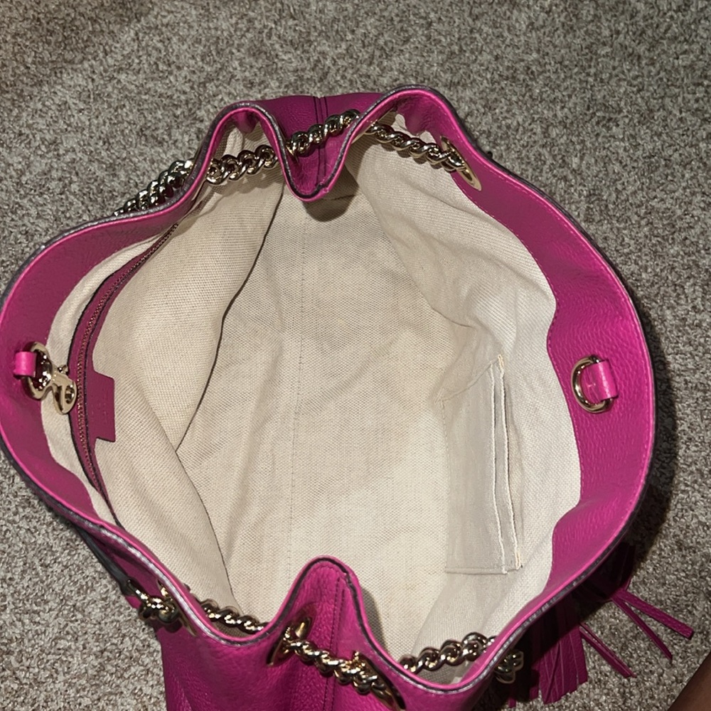 Authentic Gucci pink soho shoulder bag - Picture 8 of 8
